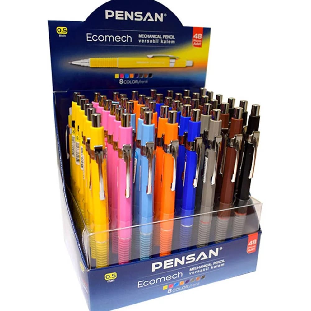 Pensan Versatil Kalem Ecomech Stand 0.5 MM 48 Li