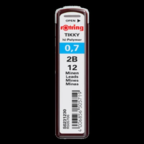 Rotring Min Hi-Polymer 2B 0.7 MM S0231230