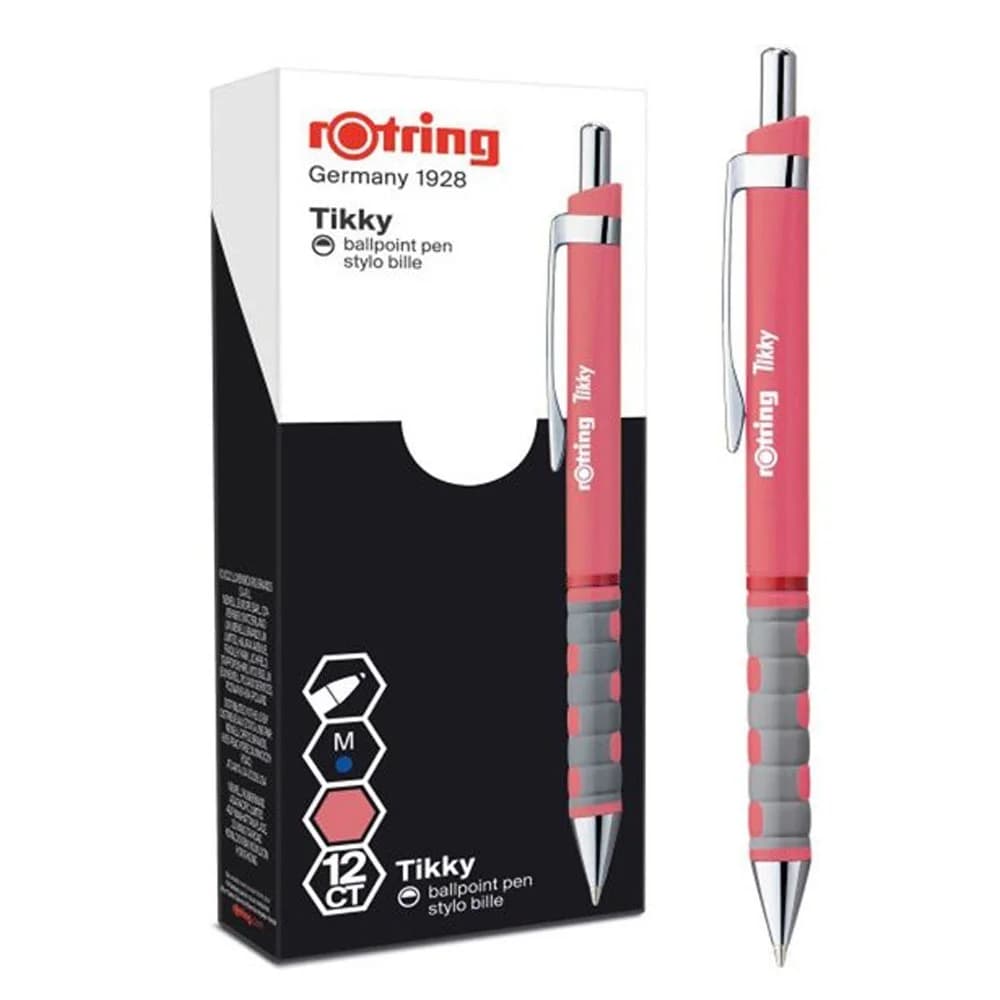 Rotring Tükenmez Kalem Tıkky Rd Gül Kurusu