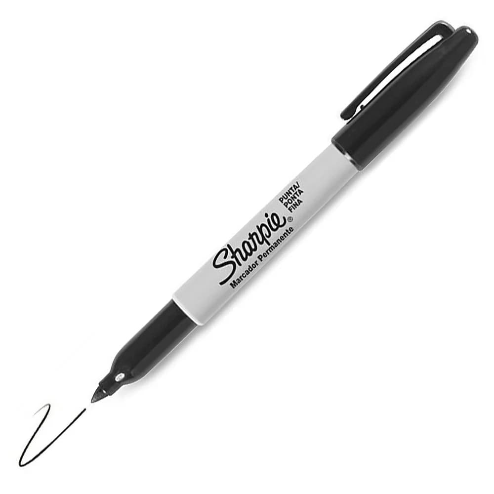 Sharpie Fine Permanent Markör Yuvarlak Uç Siyah S0810930