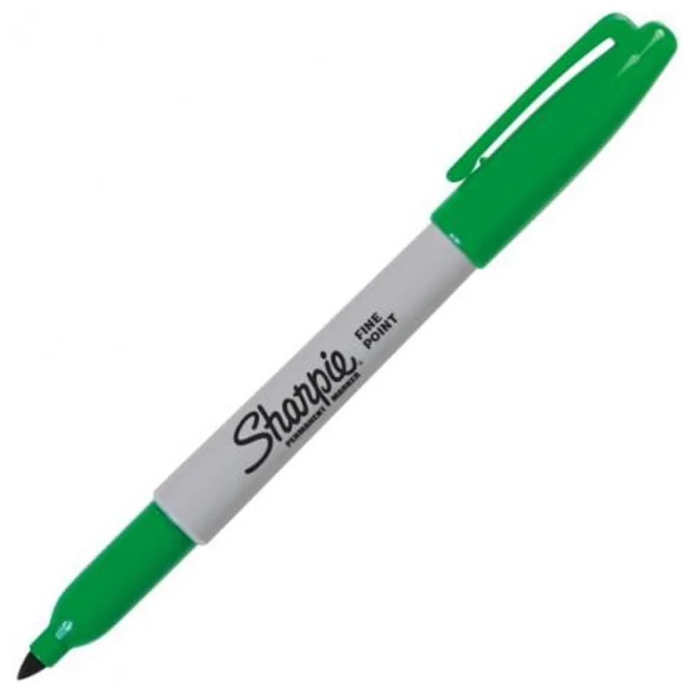 Sharpie Fine Permanent Markör Yuvarlak Uç Yeşil S0810960