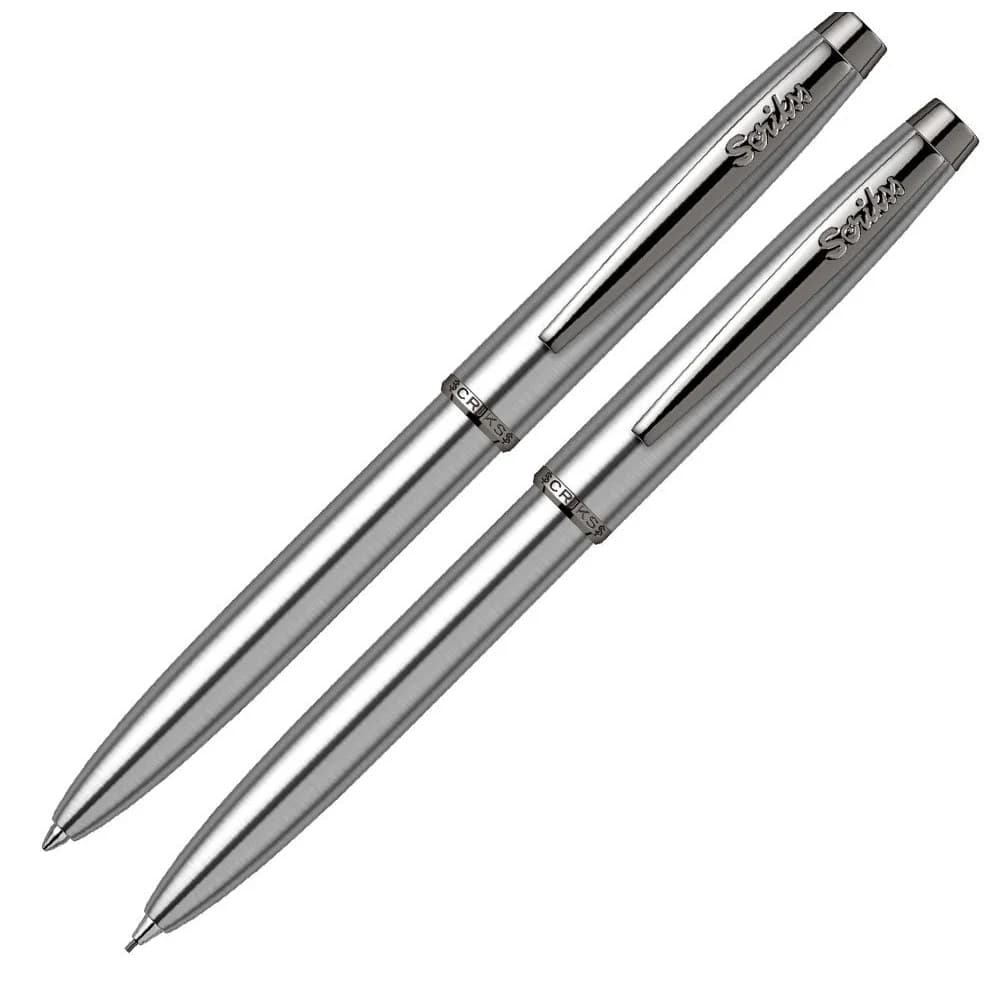 Scrikss Takım Kalem Tükenmez+Versatil Prestige Kristal Kutu 108M