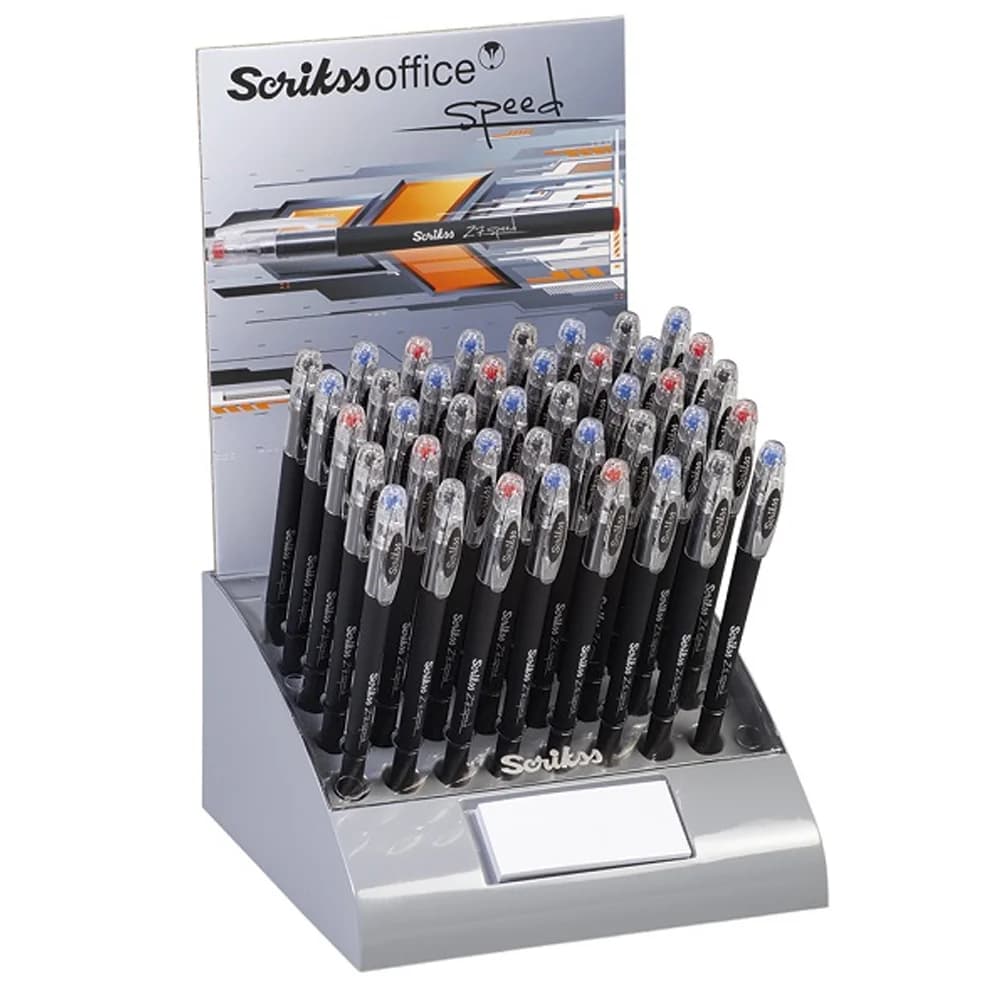 Scrikss Tükenmez Kalem Speed Jel 40 LI Stand