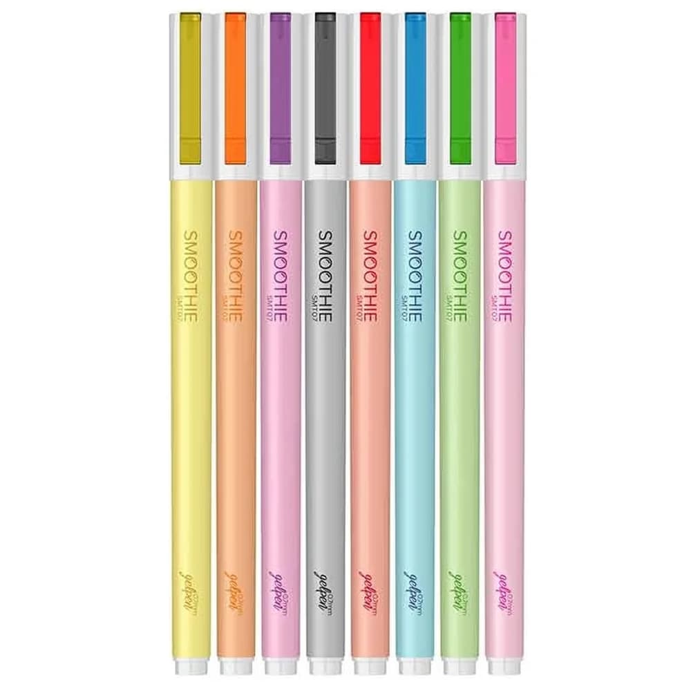 Scrikss Roller Kalem Smoothie Jel 8 Li Blister SMT07