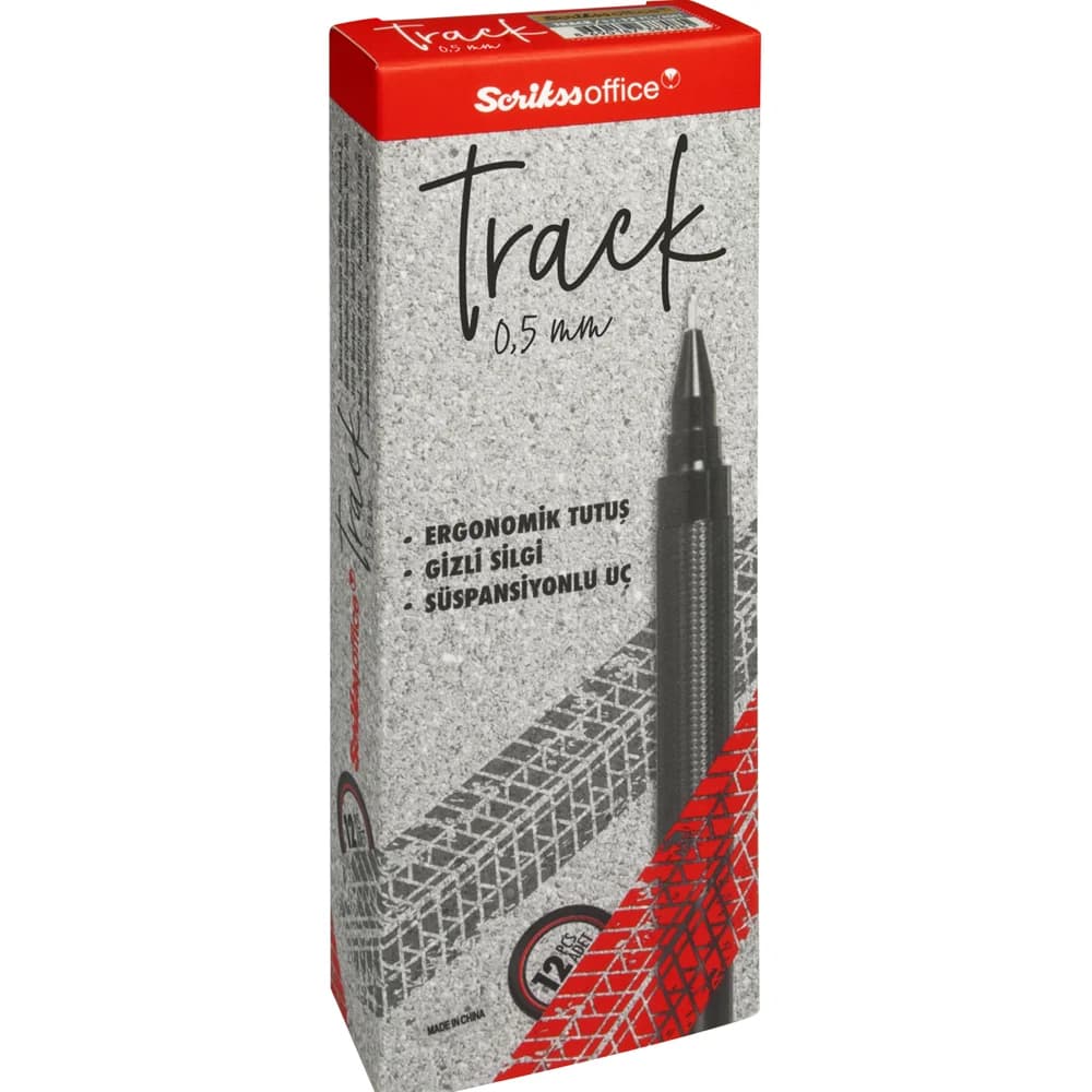Scrikss Versatil Kalem Track 0.5 MM Yeşil 12 Li Kutu