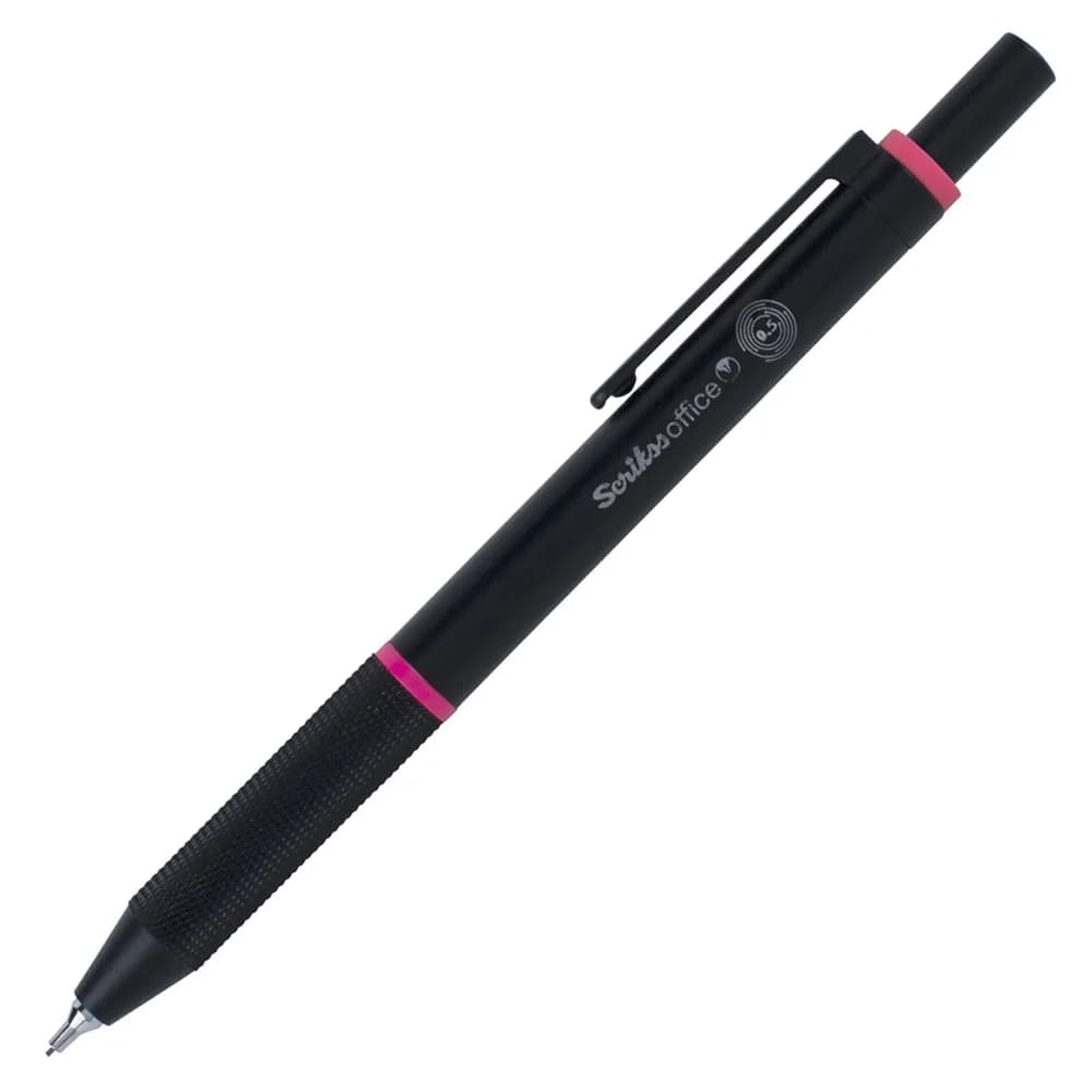 Scrikss Versatil Kalem Twıst 0.5 MM Pembe Şeffaf Ambalaj