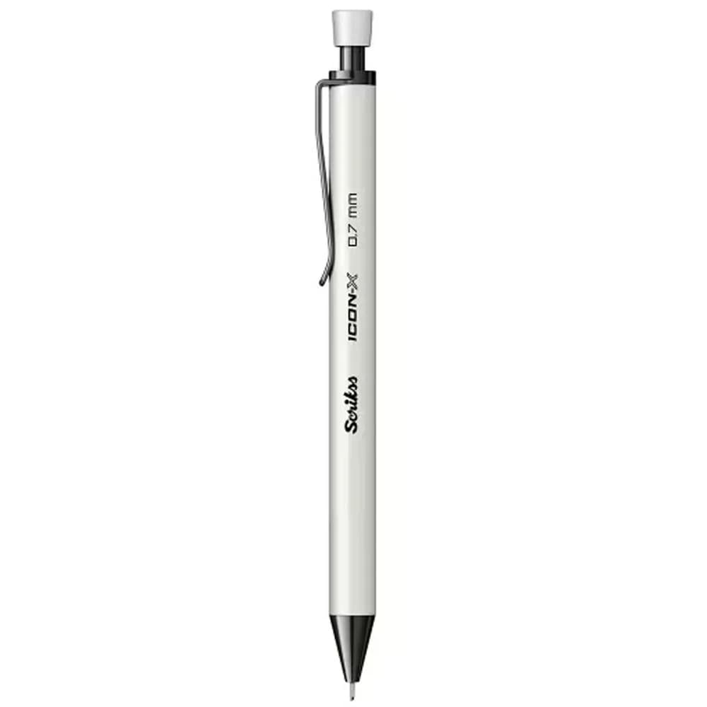 Scrikss Versatil Kalem Icon-x Metal 0.7 MM Beyaz 12 Li