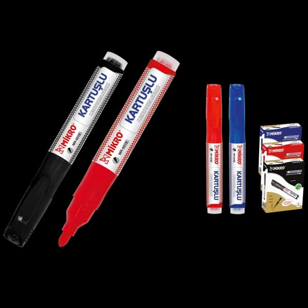 Mikro Tahta Kalemi Kartuşlu Mavi MR-6019