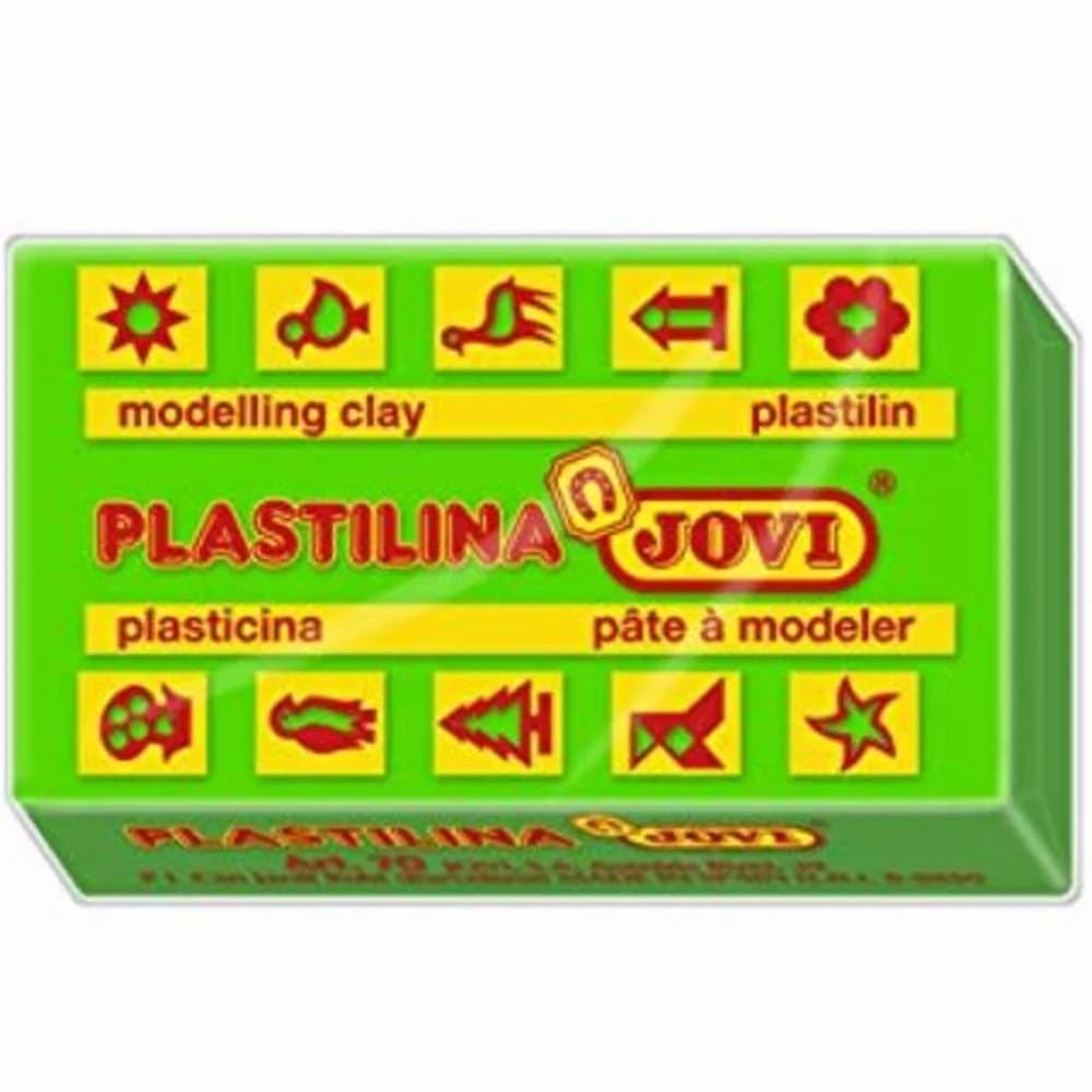 Jovi Oyun Hamuru Plaka 30 LU 50 GR Açık Yeşil 70/10