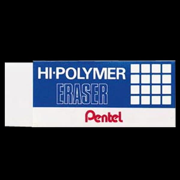 Pentel Öğrenci Silgisi Hi-Polymer Büyük ZEH10