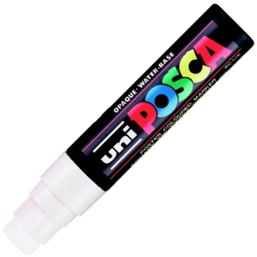 Uni-Ball Poster Markörü Posca 15.0 Su Bazli Beyaz Pc-17K