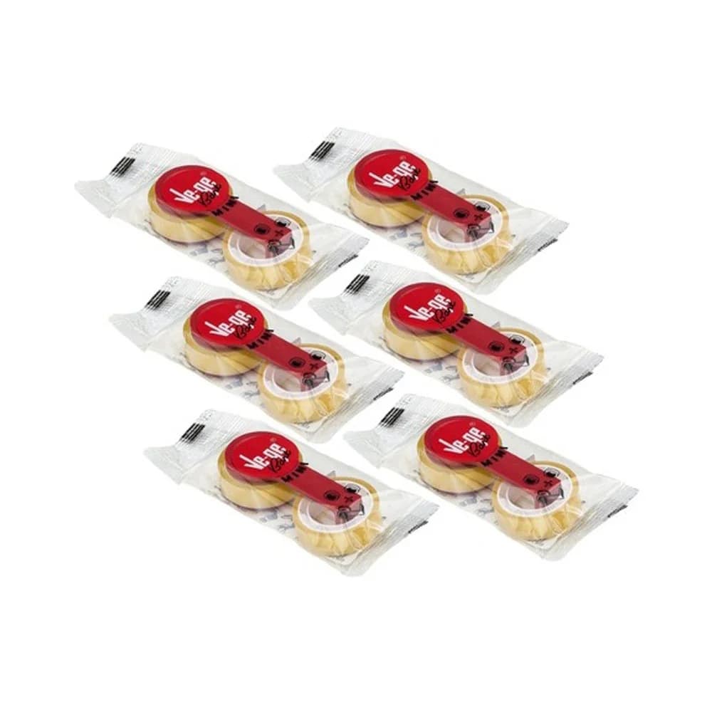 Vege Selefon Bant Pack Mini Bant Kesicili 12x10 2 Adet Bant