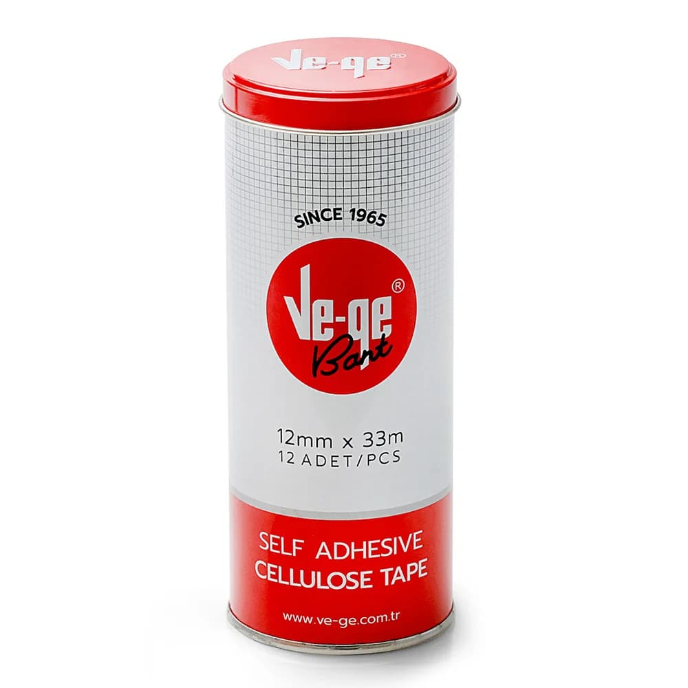 Vege Selefon Bant Teneke 12x33