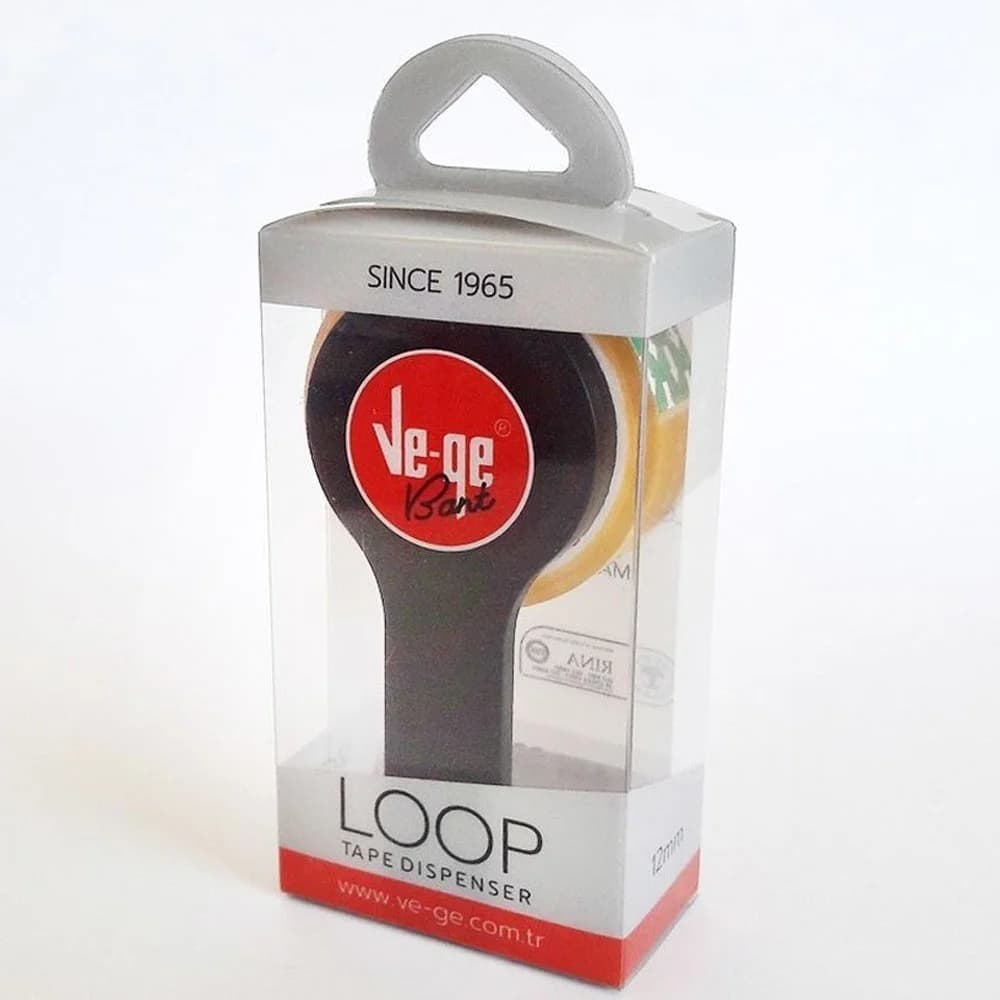 Vege Loop Tape Dıspenser Kesici-tekli
