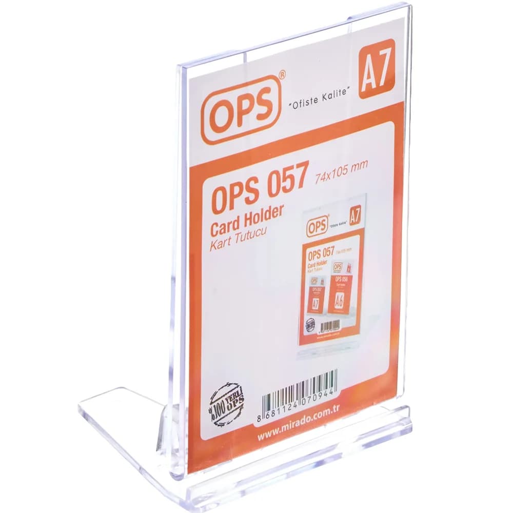 Ops Kart Tutucu A7 Dikey DP 057