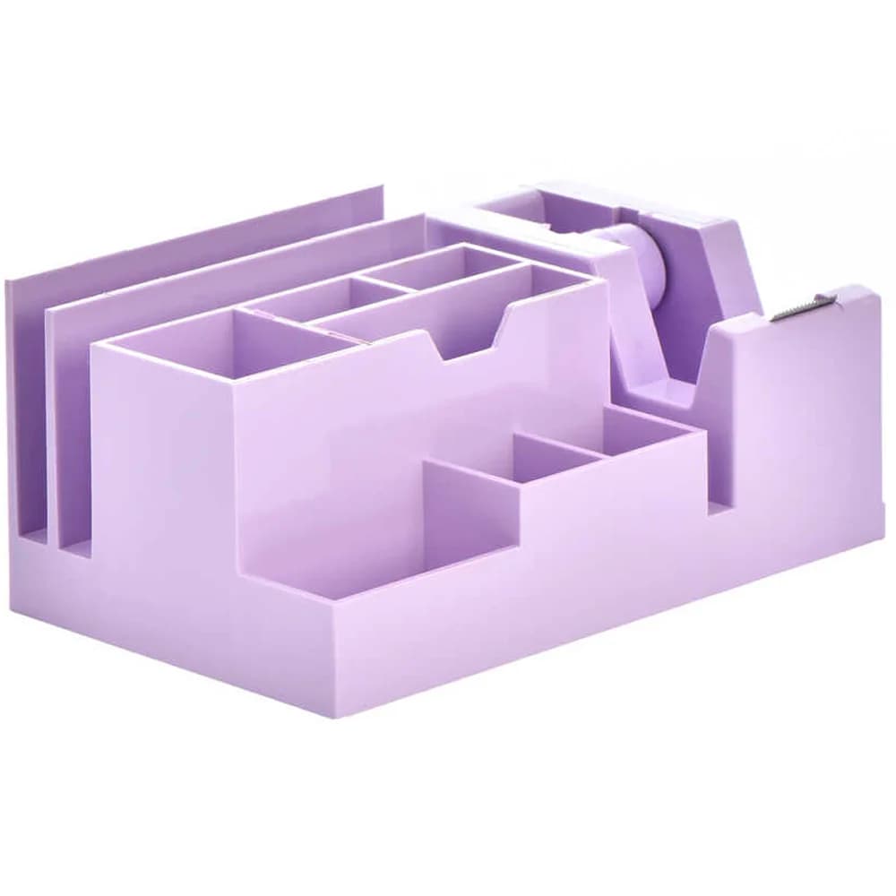 Ops Masa Seti Kalemlik Bant Makinalı Plastik Pastel Mor KLM 301