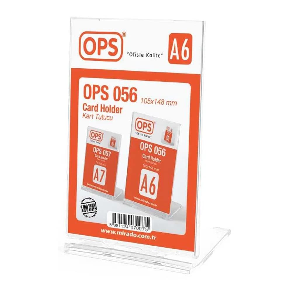 Ops Kart Tutucu Dikey A6  DP 056