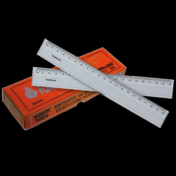 Yıldızlar Standart Cetvel Plastik 20 CM 4