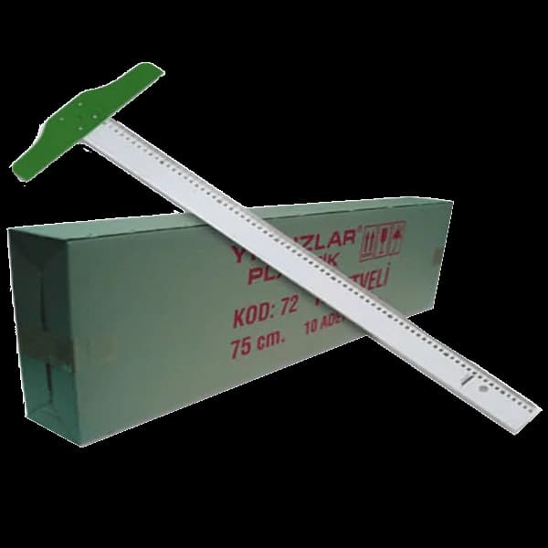 Yıldızlar T Cetvel Plastik 75 CM 72