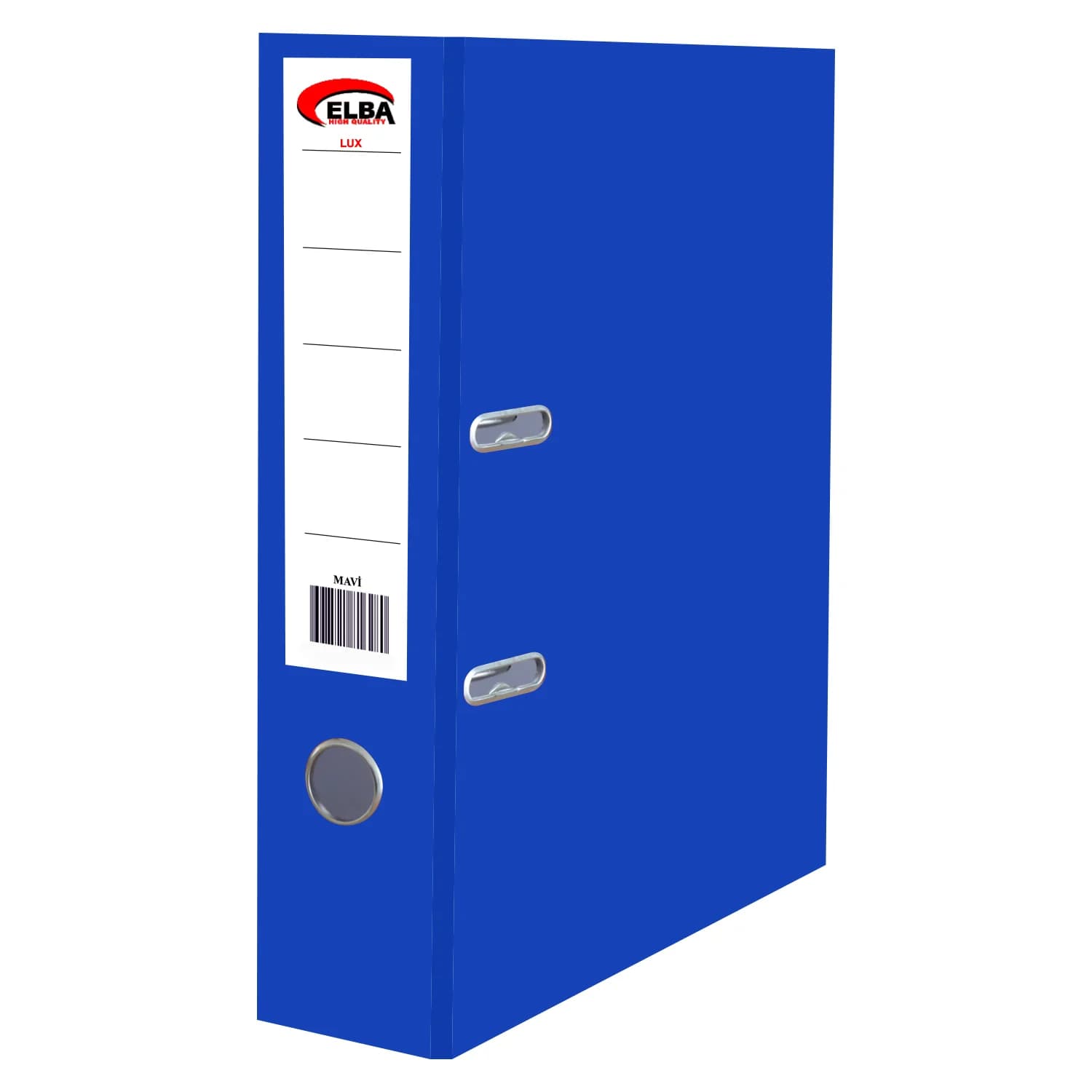 Elba Büro Klasör Geniş Plastik Mavi