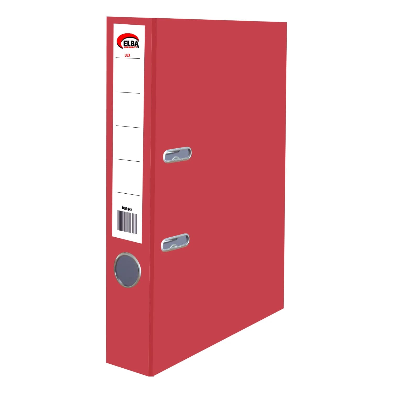 Elba Büro Klasör Dar Plastik Bordo