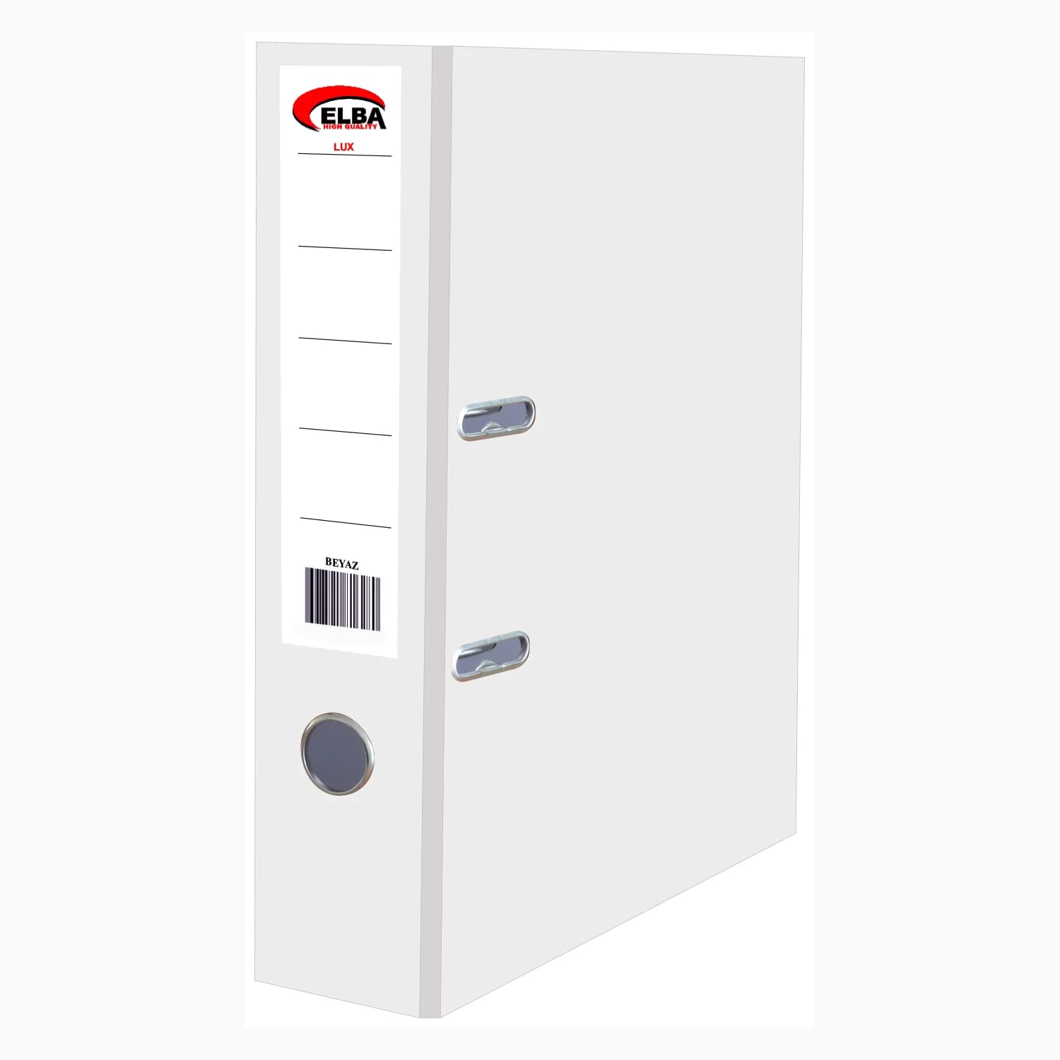 Elba Büro Klasör Geniş Plastik Beyaz
