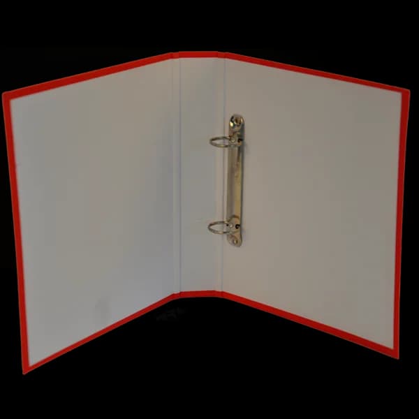 Bafix Talebe Klasörü Pvc 2 Halkalı A5 Kırmızı