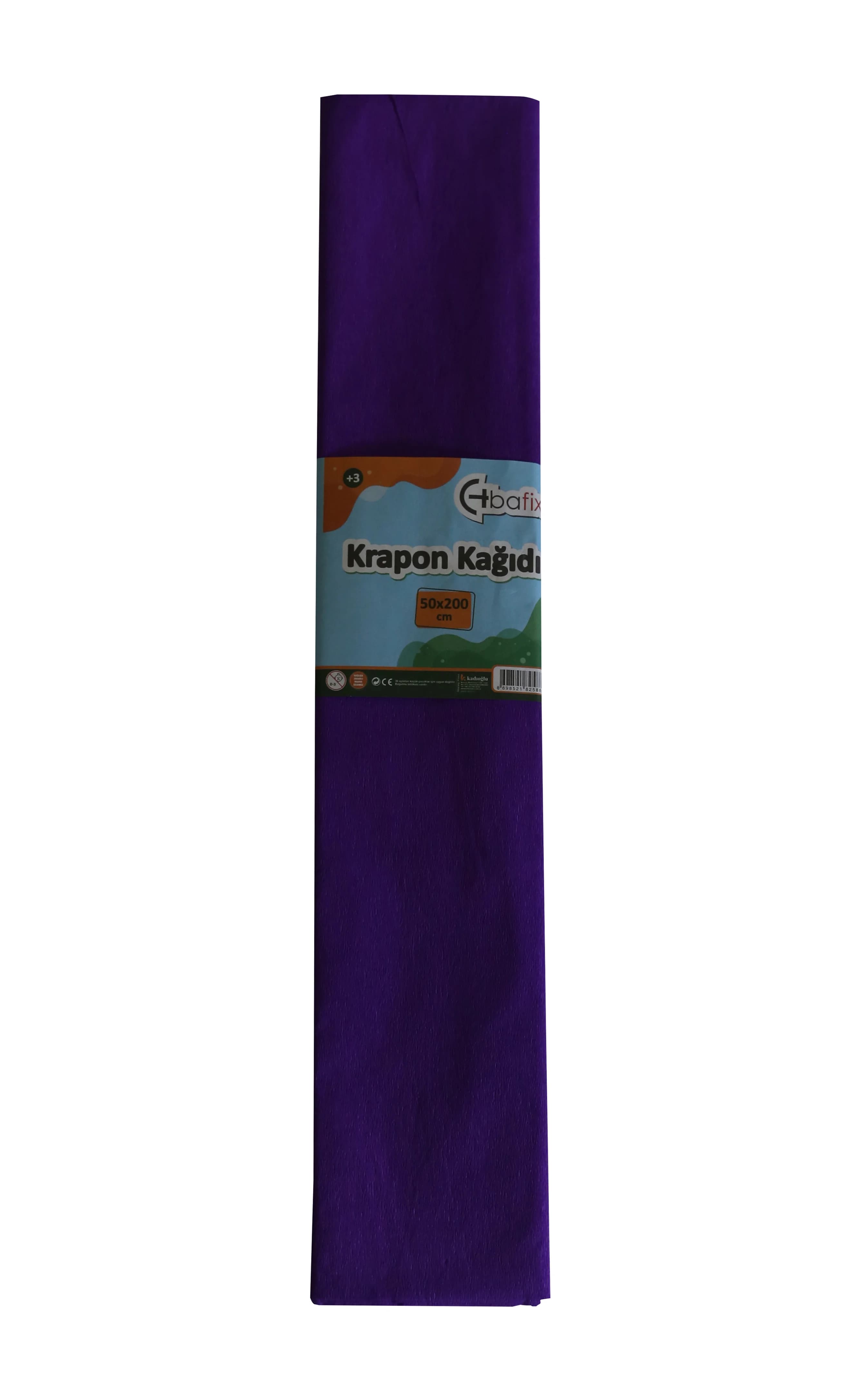 Bafix Krapon Kağıdı 10 LU 50x200 CM Mor