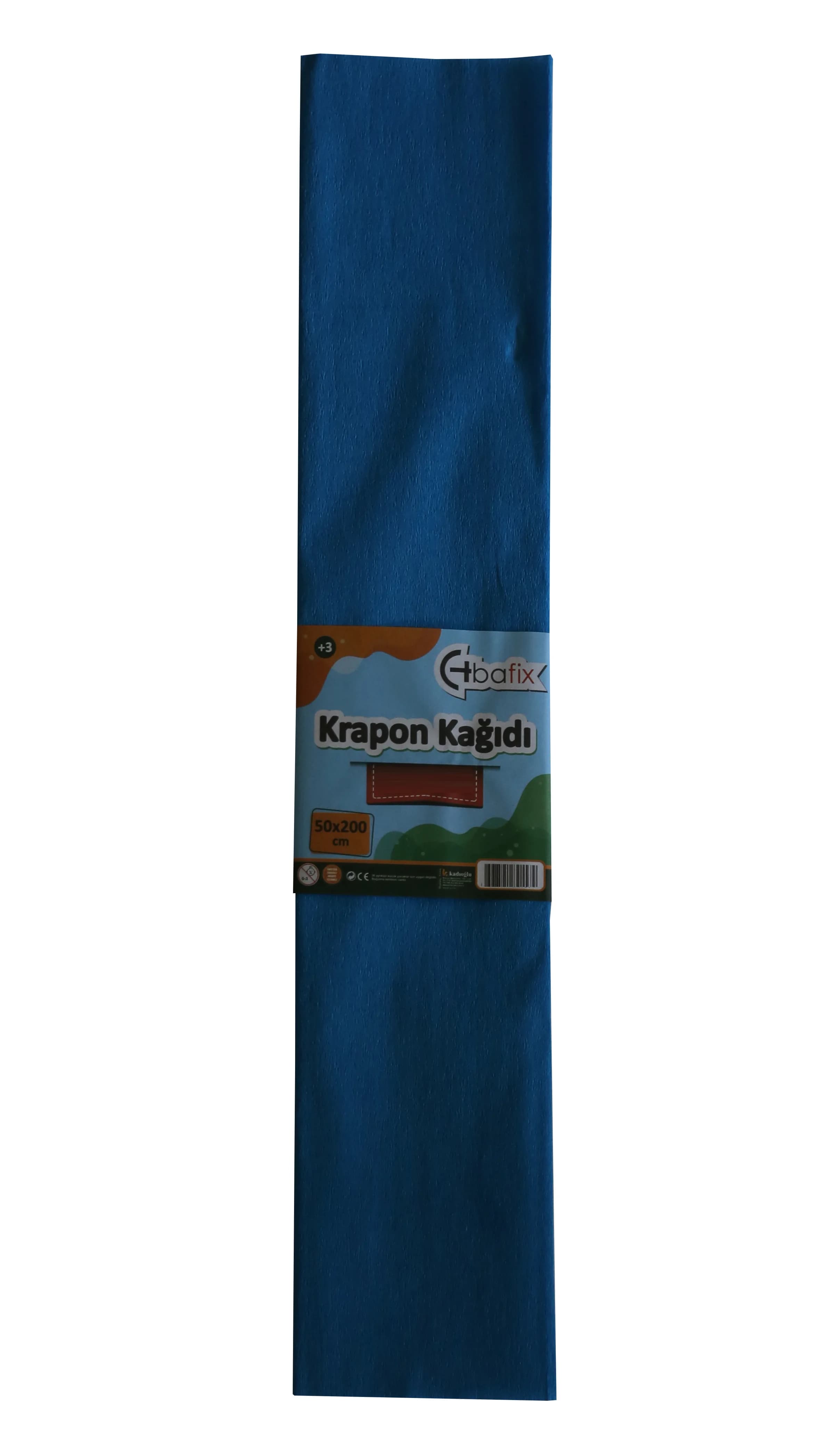 Bafix Krapon Kağıdı 10 LU 50x200 CM Açık Mavi