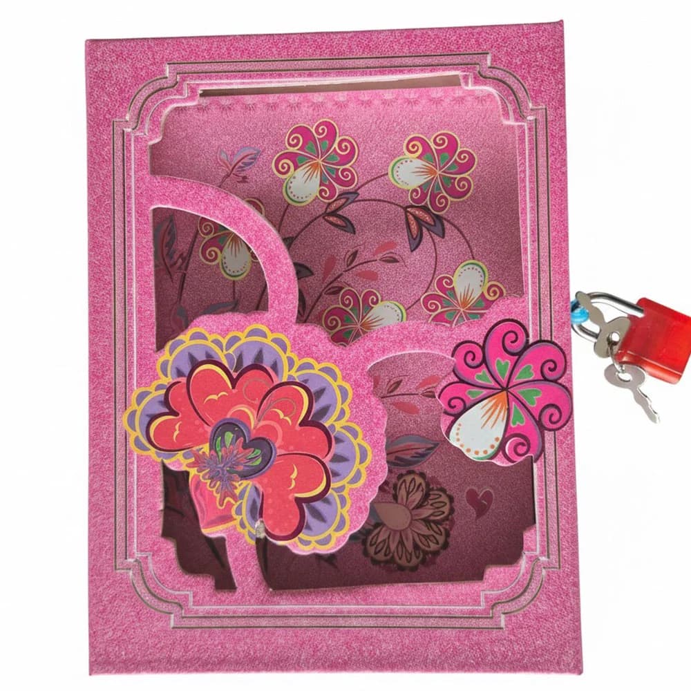 Bafix Hatıra Defteri Kilitli Yh64k-0608