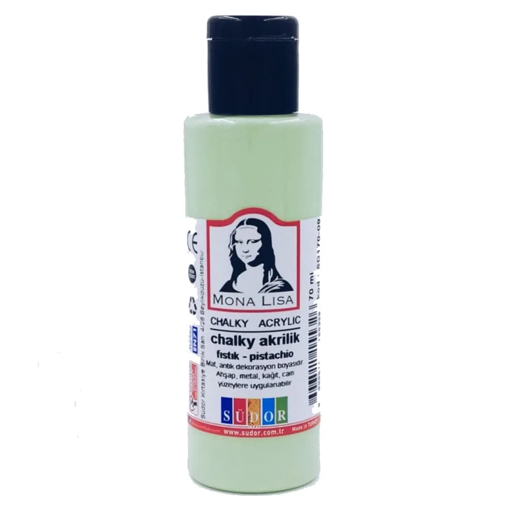 Mona Lisa Akrilik Boya Chalky 70 ML Fıstık Yeşil SD170-09
