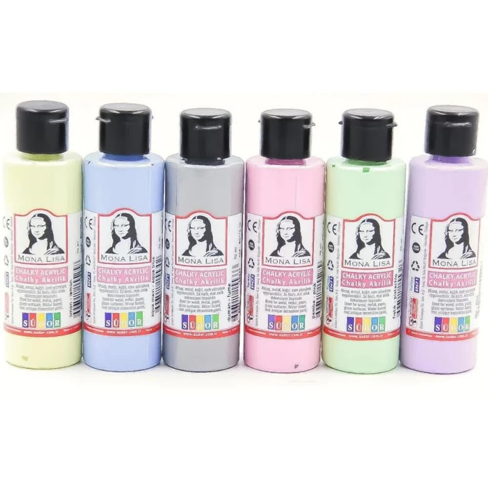 Mona Lisa Akrilik Boya Chalky 6x70 ML SD1006C