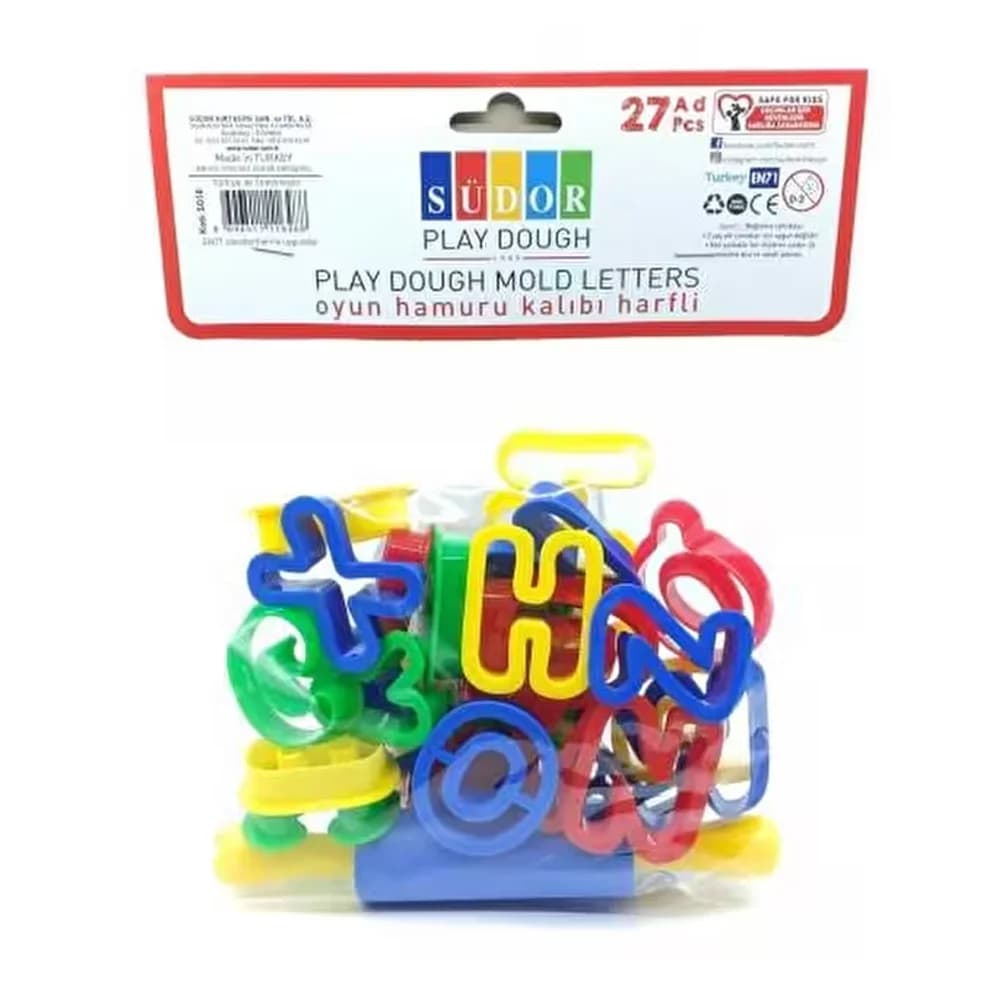 Südor Oyun Hamuru Kalıbı Harfli 26