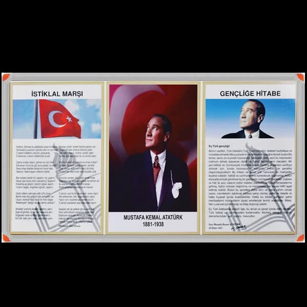 Panda Milli Levha 3 LÜ Lüx 45x90 MM PAN419