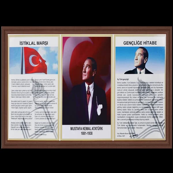 Panda Milli Levha 3 LÜ Mdf Çerceve 45x90 MM PAN424