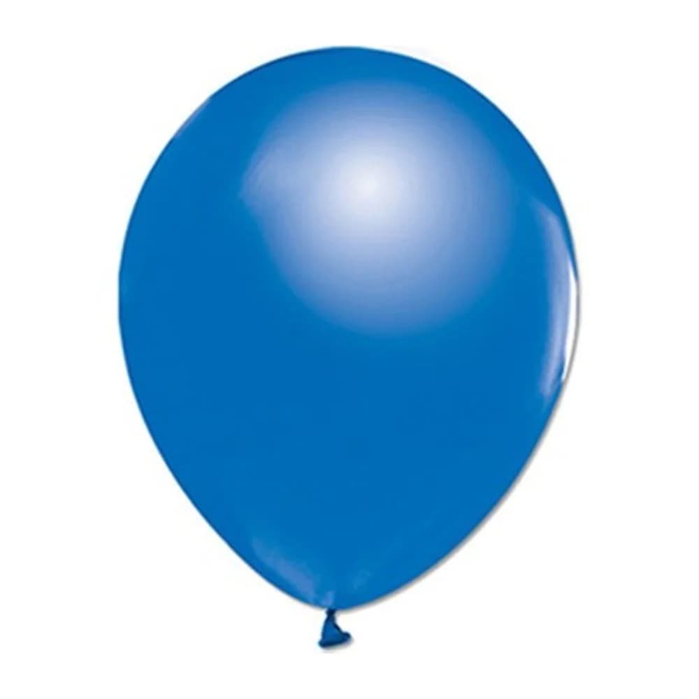 Balonevi Balon 12" Metalik Mavi 12 Li