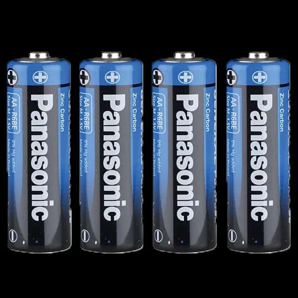 Panasonic Çinko Karbon Kalem Pil (AA) R6BE/4S