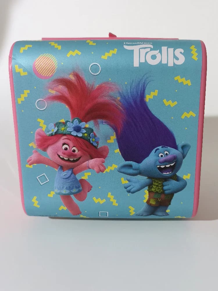 Herevin Lisanslı Beslenme Kutusu-Pembe Trolls 161272-260