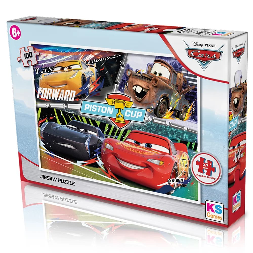Ks Games Puzzle 100 Parça Cars  CR.714