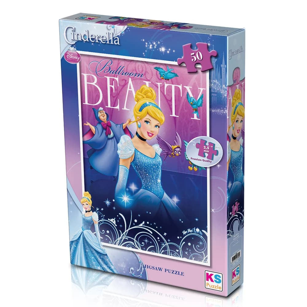 Ks Games Puzzle 50 Parça Cinderella 709