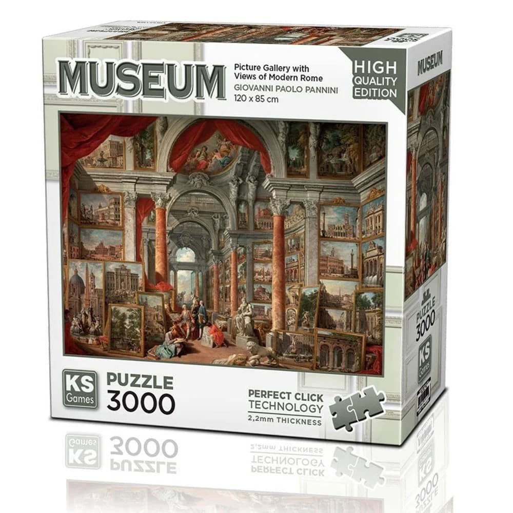 Ks Games Puzzle 3000 Parça Picture Gallery With Views Of Modern 23014