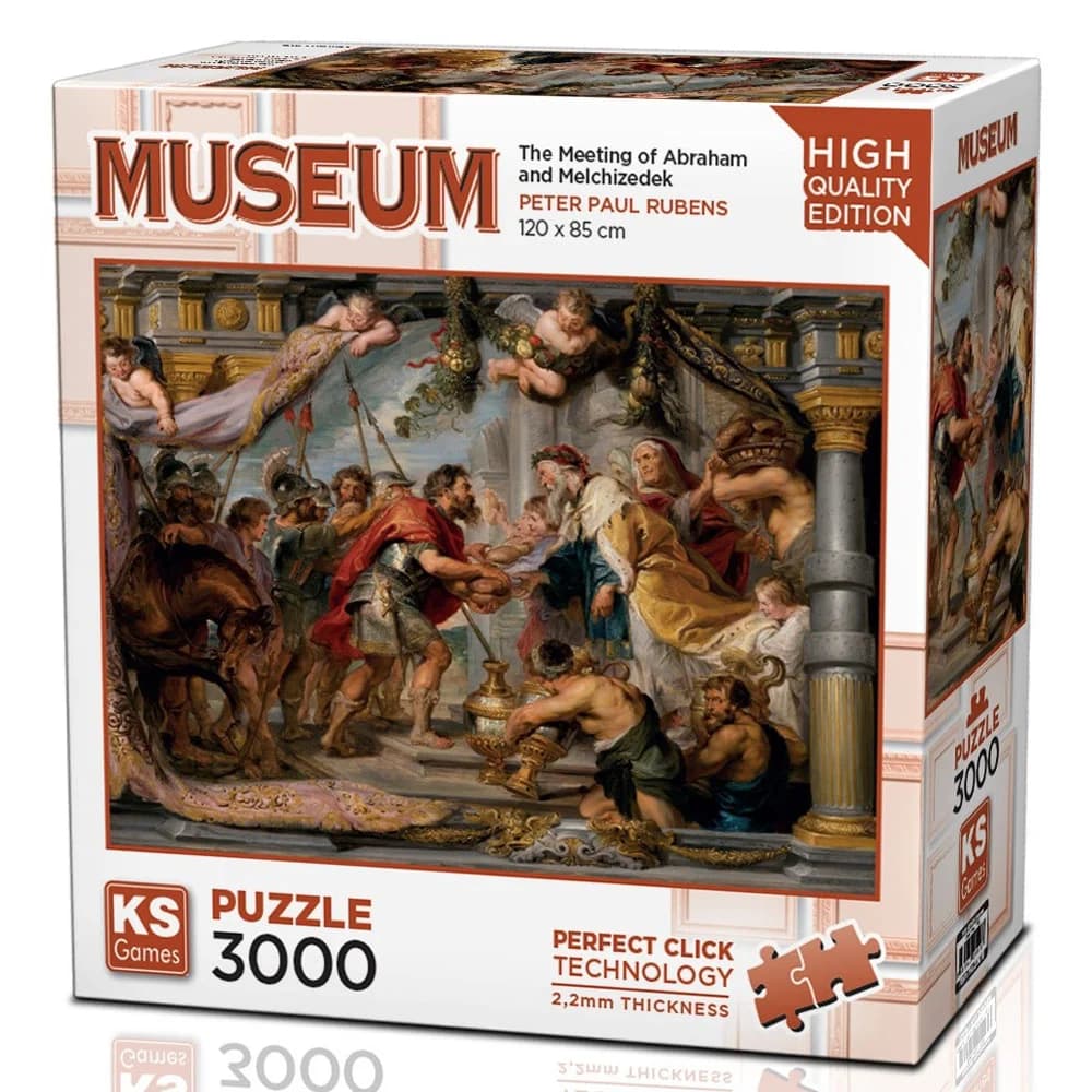 Ks Games Puzzle 3000 The Meeting Of Abraham And Melchizedek