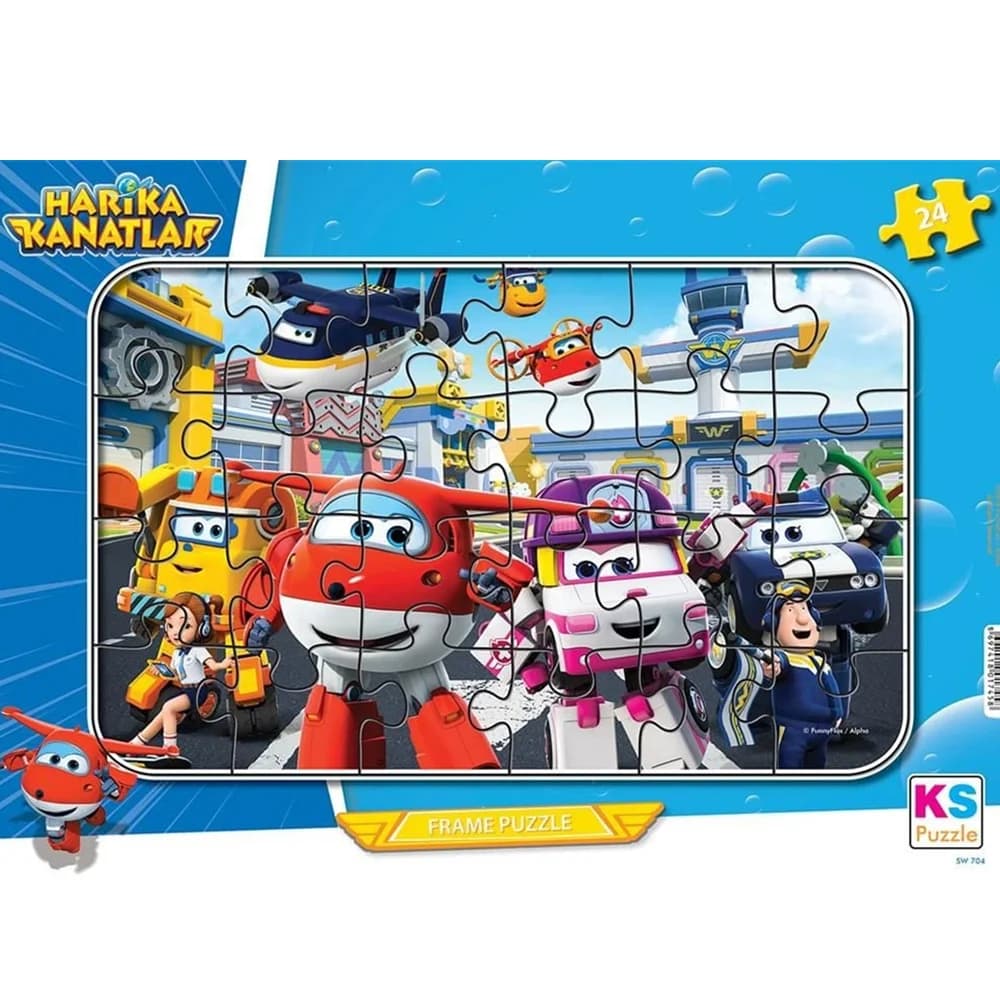 Ks Games Frame Puzzle Harika Kanatlar Lisanslı Ürünler Hk704