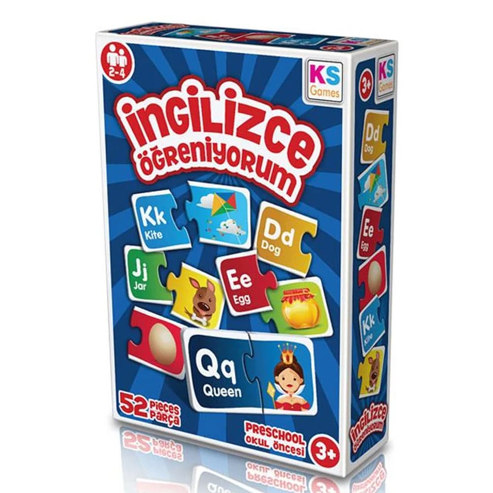 Ks Games İngilizce Öğreniyorum Eğitici Oyunlar Okul Öncesi Eg258