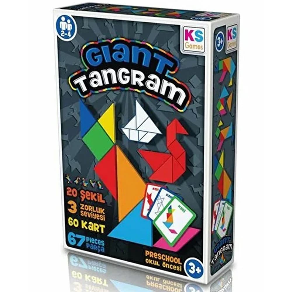 Ks Games Gıant Tangram Eğitici Oyunlar Okul Öncesi Gt239