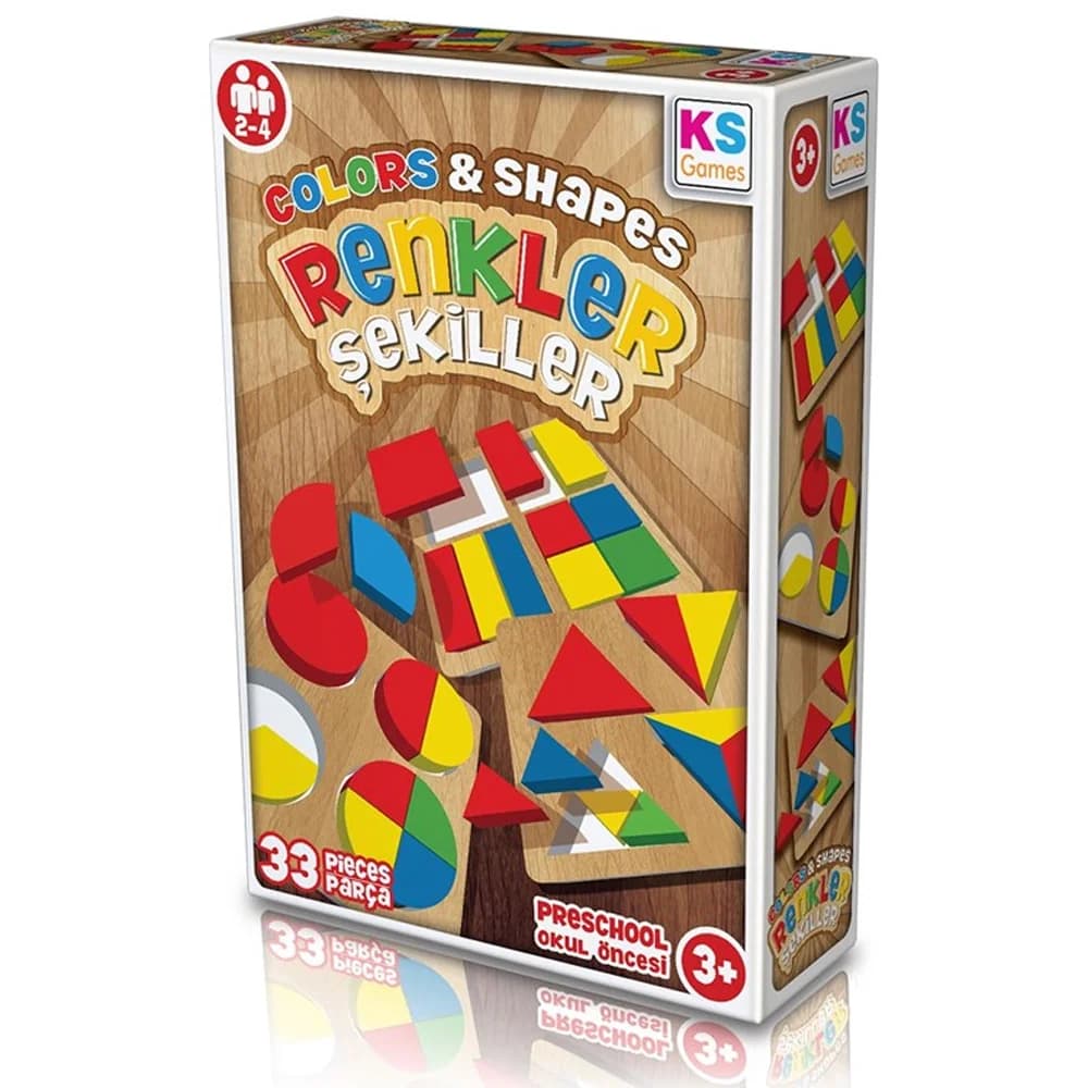 Ks Games Renkler Ve Şekiller Eğitici Oyunlar Okul Öncesi Rs240