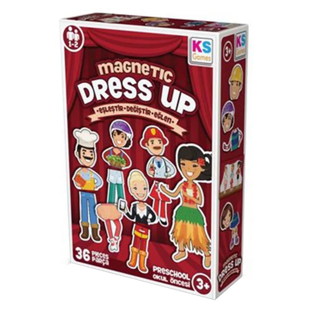 Ks Games Magnetic Dress Up (eşleştir-değiştir) Eğitici Oyun