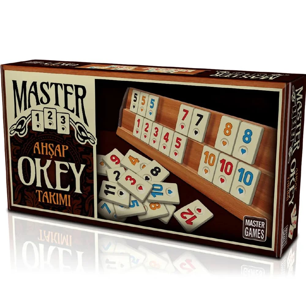 Ks Games Okey Takımı Ahşap Master Elegance 25322