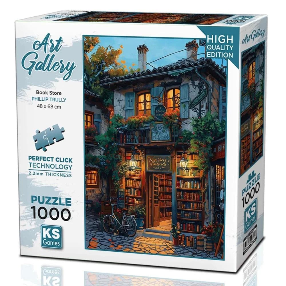 Ks Games Puzzle 1000 Parça Book Store 20790