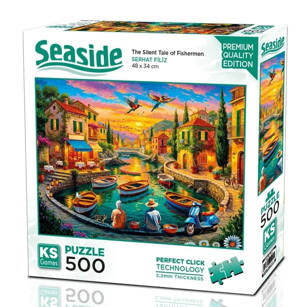 Ks Games Puzzle 500 The Silent Tale Of Fishermen